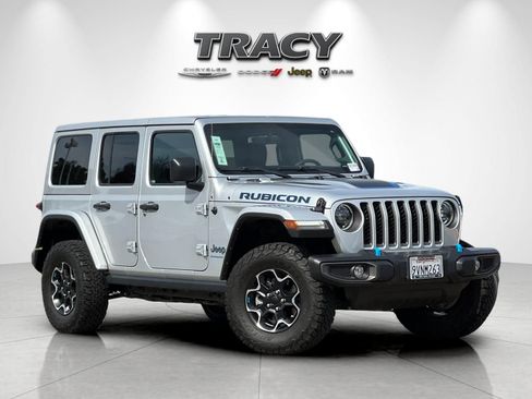 Used 2023 Jeep Wrangler Unlimited Rubicon 4xe w/ Cold Weather Group AWD/4WD image 2