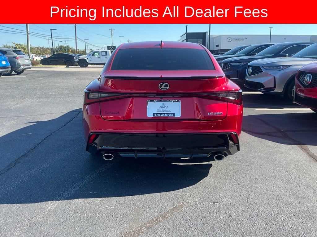 Used 2023 Lexus IS 350 F Sport w/ Navigation Package RWD image 4