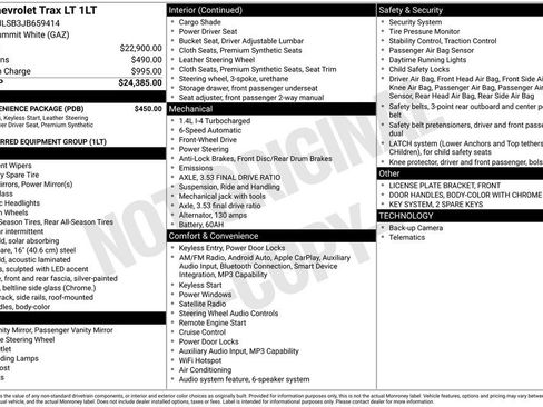 Used 2018 Chevrolet Trax LT w/ LT Convenience Package FWD image 6