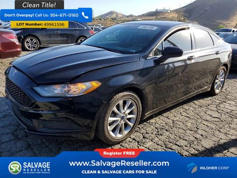 Used 2017 Ford Fusion SE w/ Fusion SE Technology Package image 1