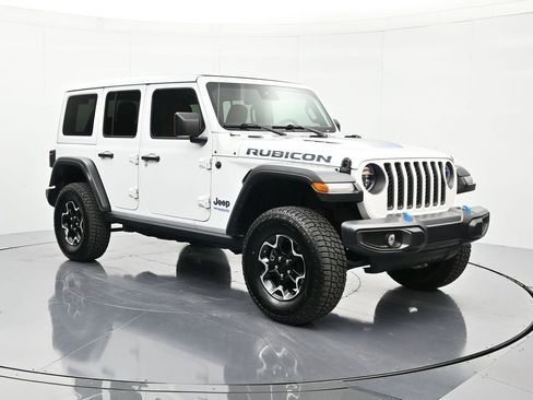 Used 2021 Jeep Wrangler Unlimited Rubicon 4xe w/ Cold Weather Group image 3