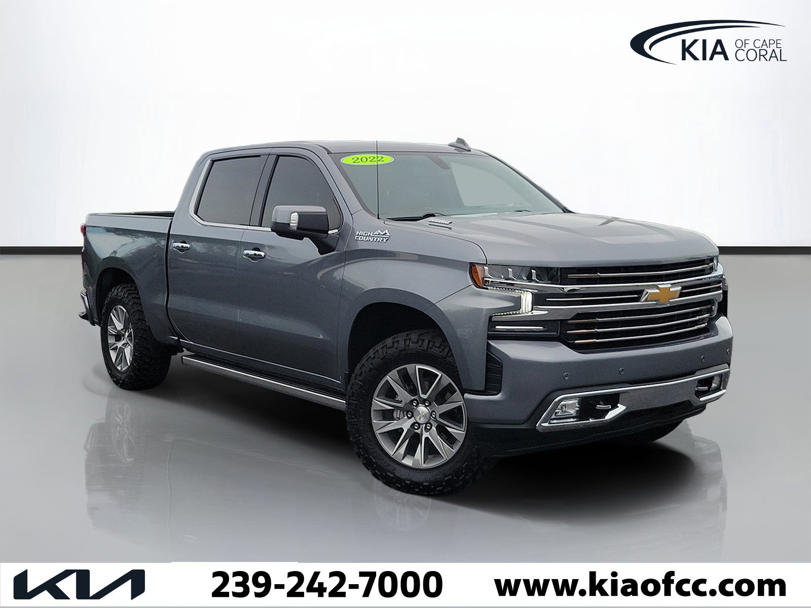 Used 2022 Chevrolet Silverado 1500 High Country w/ Z71 Off-Road Package AWD/4WD image 1