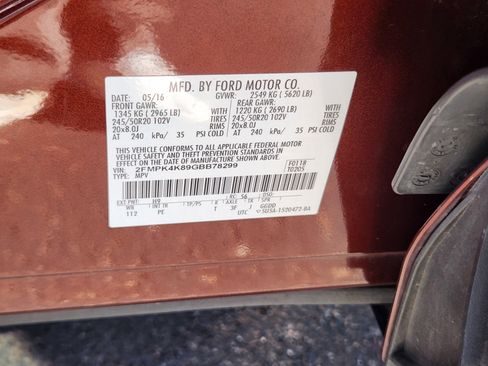 Used 2016 Ford Edge Titanium w/ Equipment Group 302A image 23