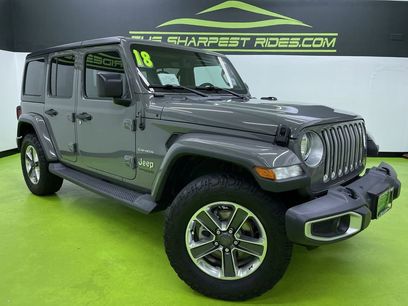 Used 2018 Jeep Wrangler Unlimited Sahara