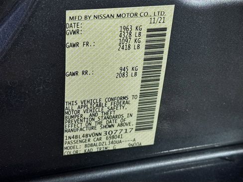 Used 2022 Nissan Altima 2.5 S image 38