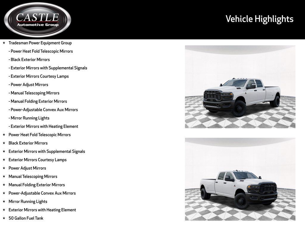 New 2027 RAM 3500 Tradesman AWD/4WD image 3
