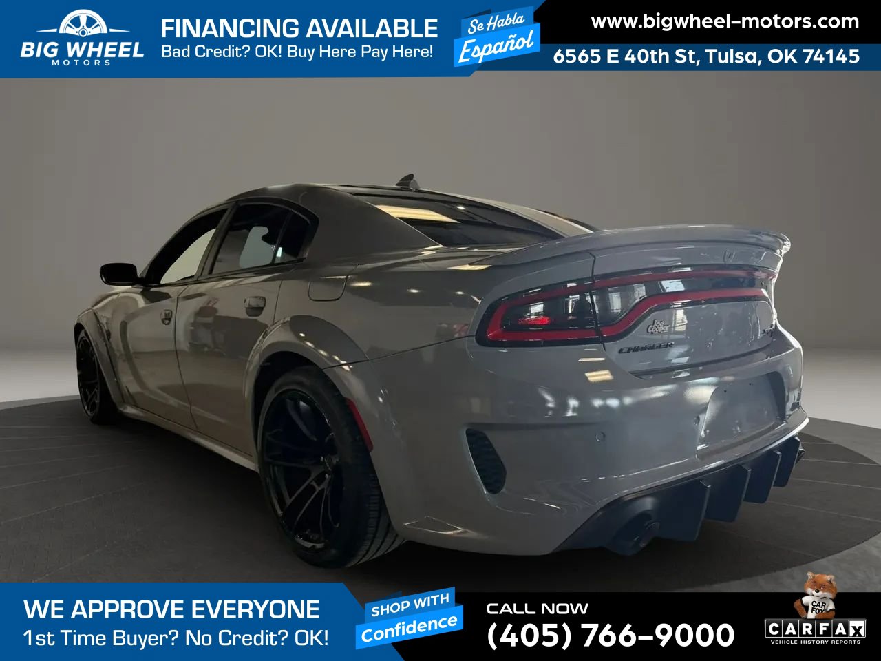 Used 2022 Dodge Charger SRT Hellcat w/ SRT Black Package RWD image 3