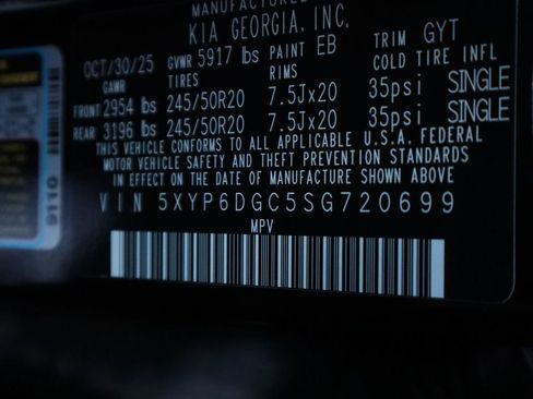 New 2025 Kia Telluride S image 45