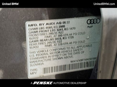 Used 2022 Audi Q7 3.0T Prestige image 15