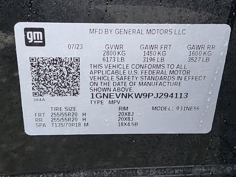 Certified 2023 Chevrolet Traverse High Country image 37