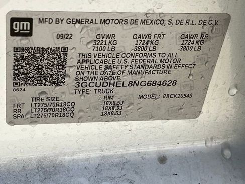 Used 2022 Chevrolet Silverado 1500 ZR2 w/ Technology Package image 28