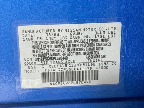 Used 2023 Nissan Kicks SV FWD image 30