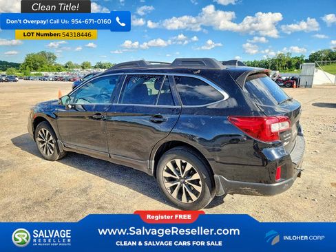 Used 2017 Subaru Outback 2.5i Limited AWD/4WD image 3