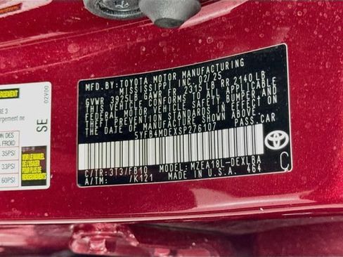 Certified 2025 Toyota Corolla LE FWD image 31