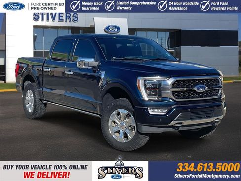 Used 2022 Ford F150 Platinum w/ Bed Utility Package image 1