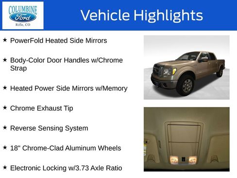 Used 2012 Ford F150 Lariat w/ Lariat Chrome Pkg image 16