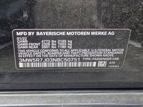 Used 2022 BMW 330i xDrive Sedan w/ Premium Package 2 AWD/4WD image 16