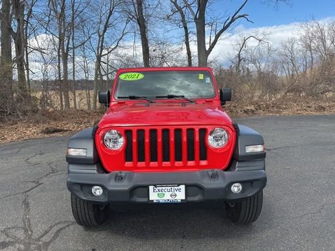 Used 2021 Jeep Wrangler Unlimited Sport image 2