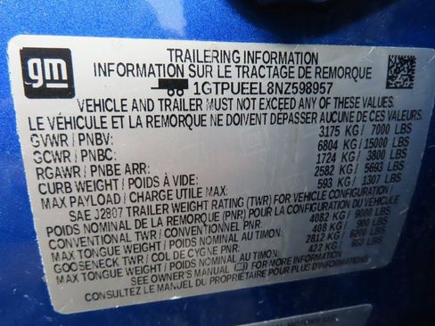 Used 2022 GMC Sierra 1500 AT4 w/ Technology Package image 85