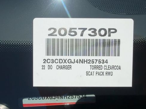 Used 2022 Dodge Charger Scat Pack w/ Navigation & Travel Group RWD image 19