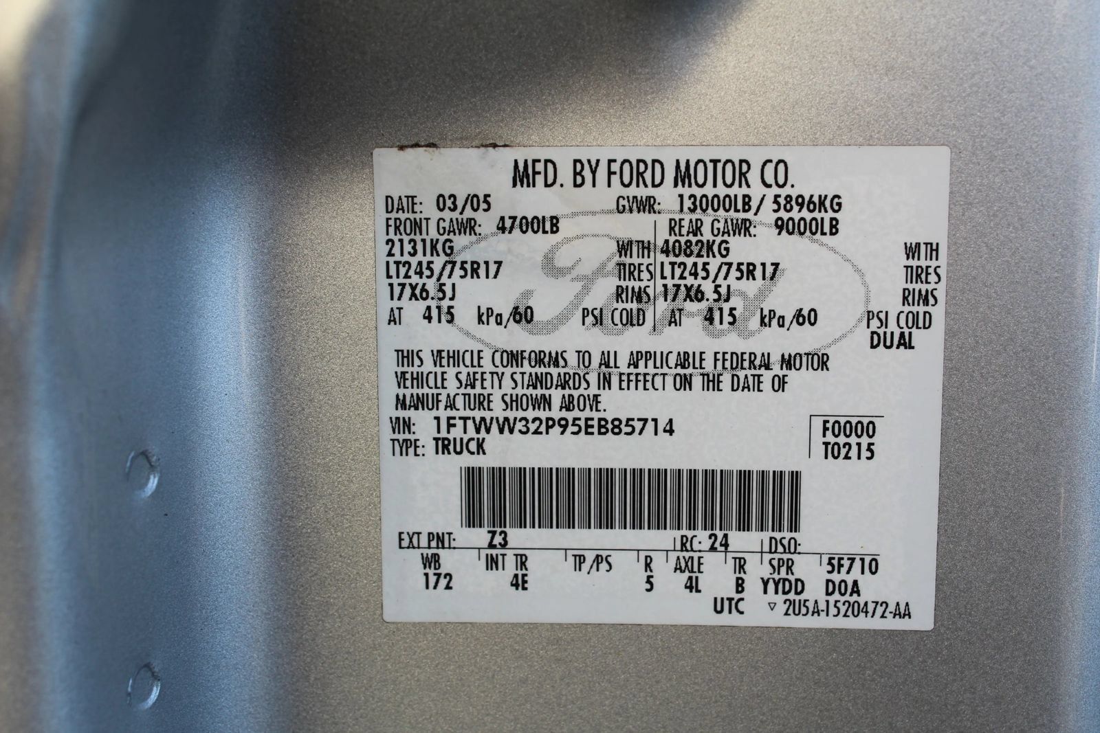 Used 2005 Ford F350 Lariat RWD image 38