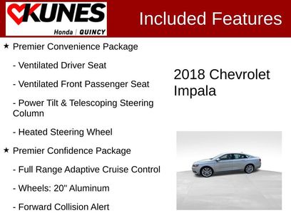 Used 2018 Chevrolet Impala Premier w/ Premier Confidence Package