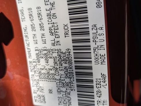 Used 2024 Toyota Tundra TRD Pro w/ TRD Performance Package (TMS) image 39