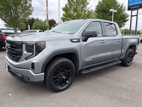 Used 2024 GMC Sierra 1500 Elevation w/ LPO, Elevation Black Package AWD/4WD image 1
