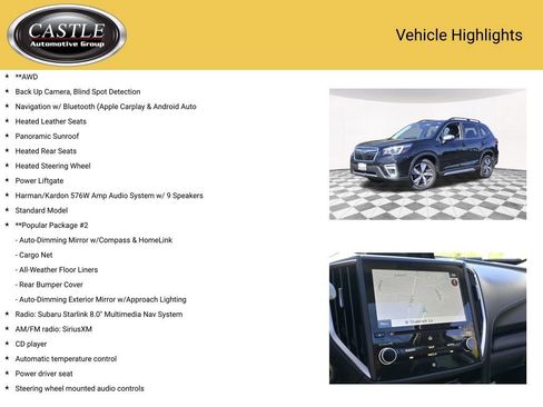 Used 2021 Subaru Forester Touring w/ Popular Package #2 image 4