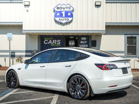 Used 2022 Tesla Model 3 Performance AWD/4WD image 3