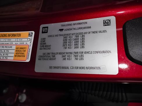 Certified 2024 Chevrolet Tahoe High Country AWD/4WD image 36