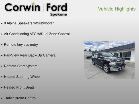Used 2017 RAM 1500 Big Horn AWD/4WD image 6