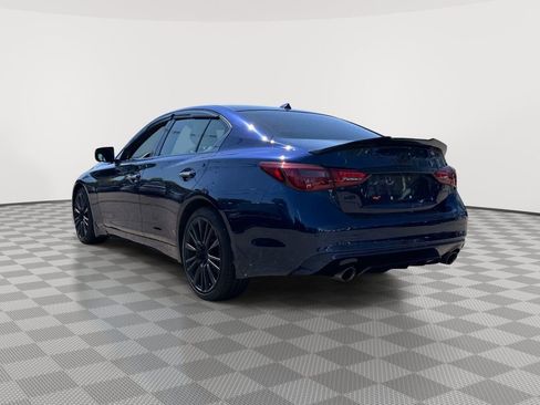 Used 2021 INFINITI Q50 Red Sport 400 w/ Cargo Package AWD/4WD image 7