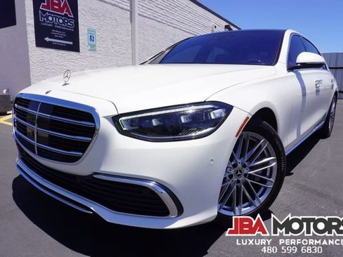 Used 2021 Mercedes-Benz S 580 4MATIC Sedan image 1
