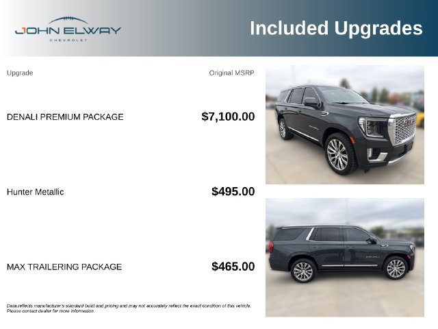 Used 2022 GMC Yukon Denali w/ Denali Premium Package AWD/4WD image 6