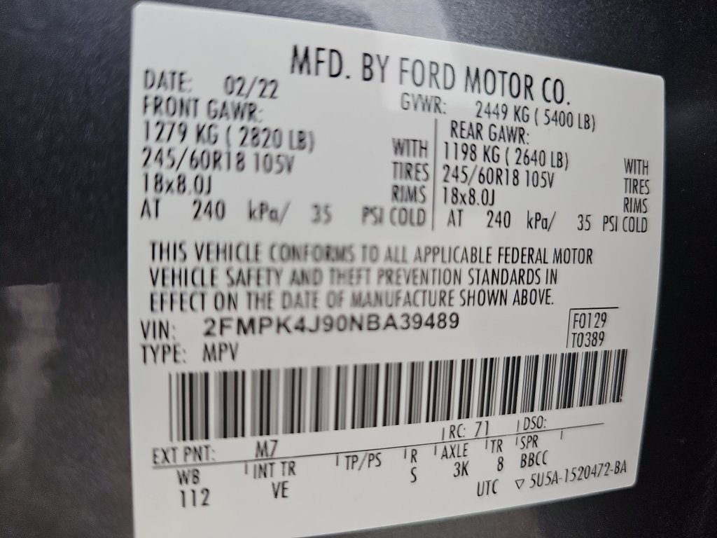 Used 2022 Ford Edge SEL AWD/4WD image 35