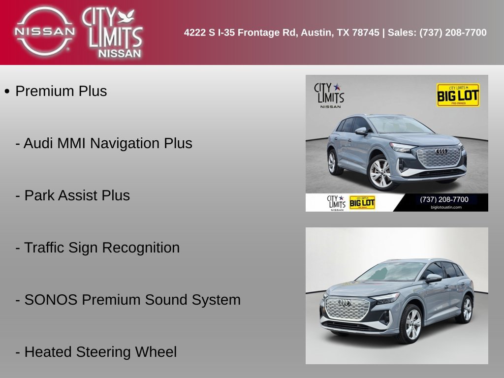 Used 2023 Audi Q4 e-tron Premium Plus AWD/4WD image 24
