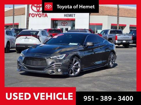 Used 2021 INFINITI Q60 Red Sport 400 w/ Carbon Fiber Package image 1