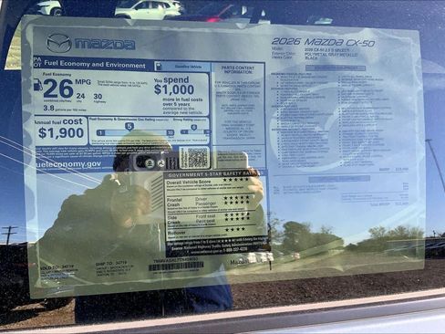 New 2026 MAZDA CX-50 AWD 2.5 S w/ Select Package image 20