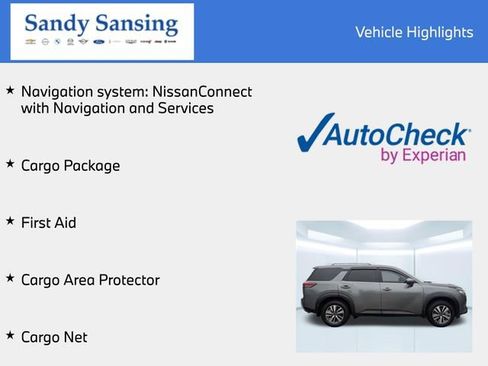 Used 2025 Nissan Pathfinder SL w/ Cargo Package FWD image 8