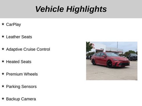 Used 2025 Toyota Camry SE FWD image 5