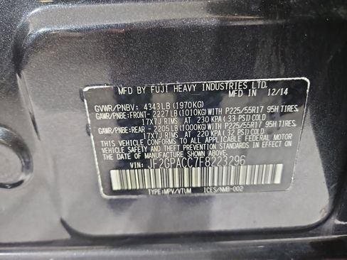 Used 2015 Subaru Crosstrek 2.0i Premium image 29