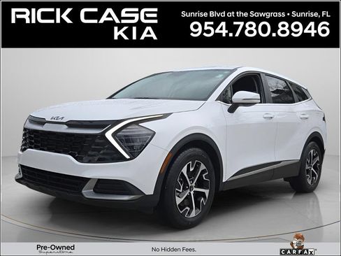 Used 2025 Kia Sportage EX FWD image 1