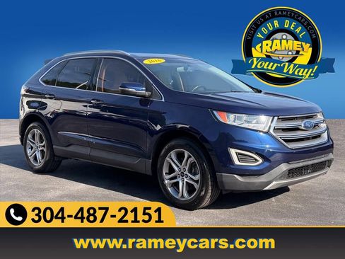 Used 2016 Ford Edge Titanium w/ Technology Package AWD/4WD image 1