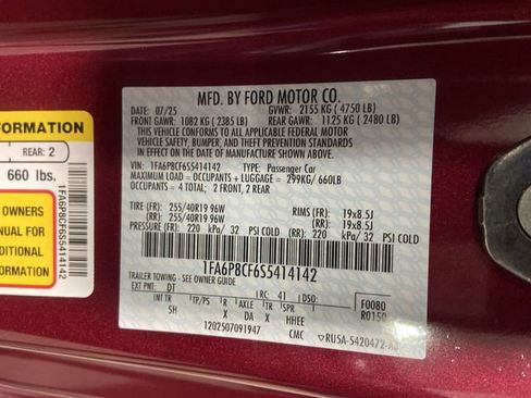 New 2025 Ford Mustang GT Premium image 36