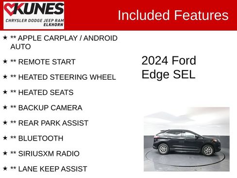 Used 2024 Ford Edge SEL AWD/4WD image 2