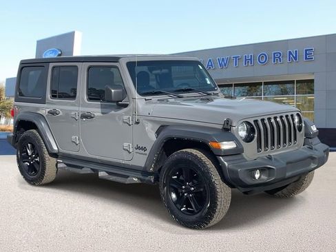 Used 2021 Jeep Wrangler Unlimited Sport image 1