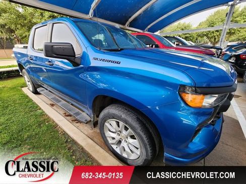 Used 2023 Chevrolet Silverado 1500 Custom w/ LPO, Dark Essentials Package AWD/4WD image 1