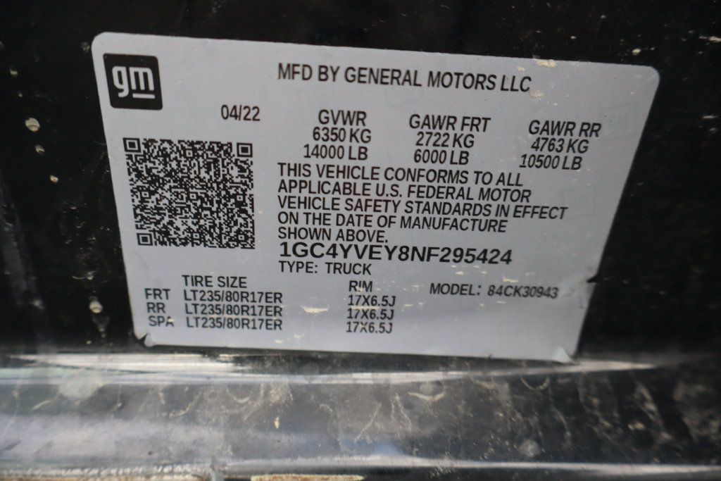 Used 2022 Chevrolet Silverado 3500 High Country AWD/4WD image 40