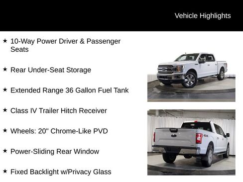 Used 2019 Ford F150 XLT w/ Equipment Group 302A Luxury image 38